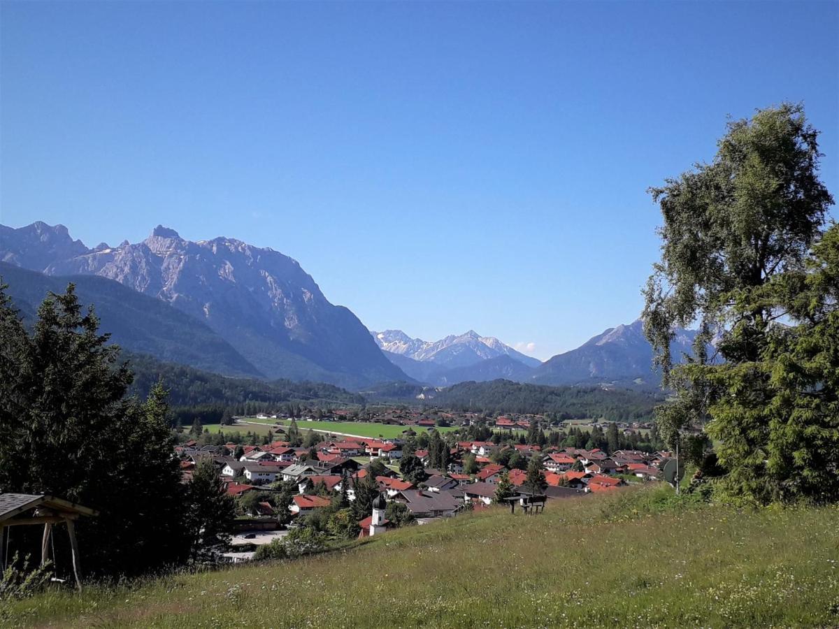 Haus Berglust Wallgau Eksteriør billede